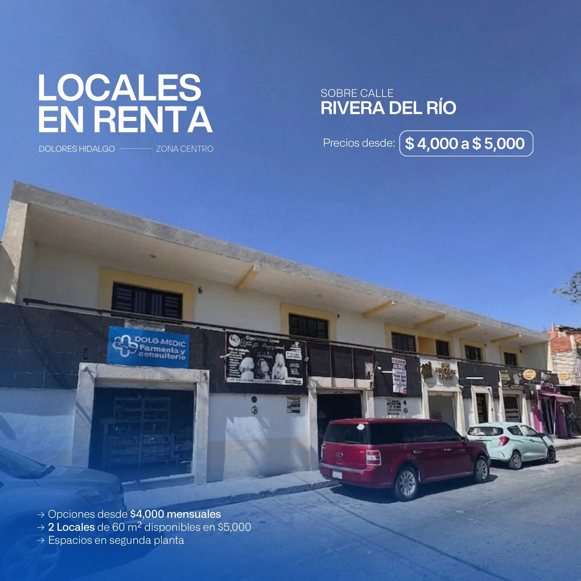 Locales Comerciales en Rivera del Río